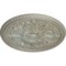 Ekena Millwork Bradford Ceiling Medallion (Fits Canopies up to 6 5/8"), Hand-Painted Flash Gold, 32 5/8"OD x 2"P CM32BRFLS - alternate 2